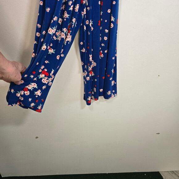 Maggy London Floral Jumpsuit Size US 10 - Picture 5 of 11